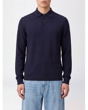 Brunello Cucinelli Polo Hombre - Azul