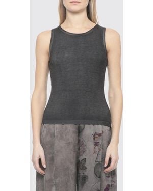 Avant Toi Basic Cotton Tank Top - Gray
