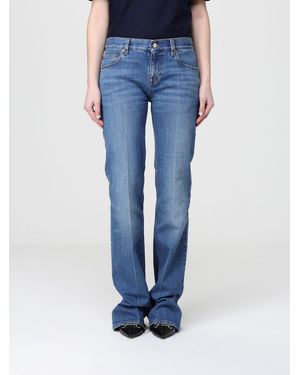 Gucci Vaqueros Rectos De Denim - Azul