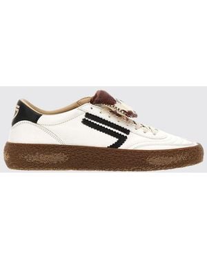 PURAAI Sneakers Polly Teddy Tab - Bianco