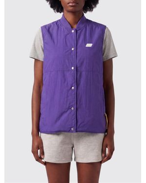 Autry Technical Fabric Vest With Logo - Purple