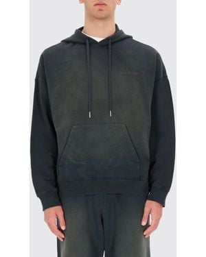 Golden Goose Cotton Hooded Sweatshirt - Grey