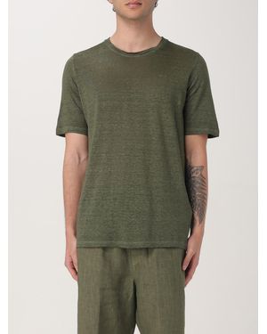 120% Lino T-Shirt Basic - Verde