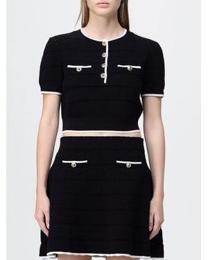 Self-Portrait Jumper - Black