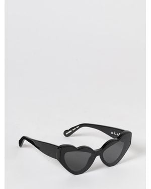 Fiorucci Gafas De Sol De Acetato Con Forma De Corazón - Blanco