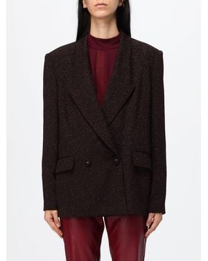 Hanita Blazer Doppiopetto - Marrone