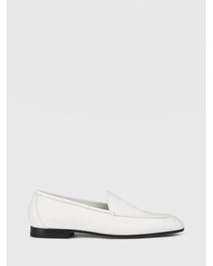 Doucal's Leather Loafers - White