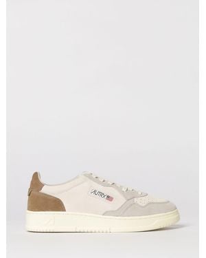 Autry Medalist Low Trainers - Natural