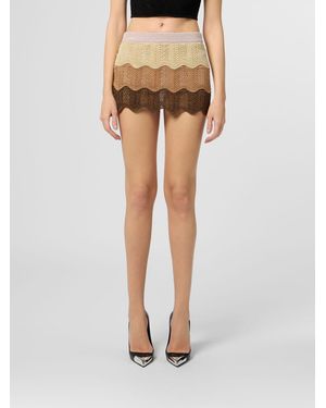 Philipp Plein Skirt - Natural