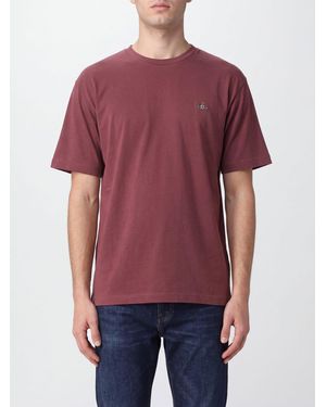 Vivienne Westwood Cotton T-Shirt With Contrast Embroidered Orb Logo On The Chest