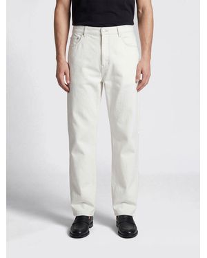 DUNST Straight Denim Jeans - White