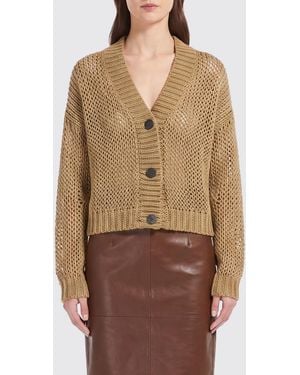 Roberto Collina Baumwollstrick-Cardigan - Braun