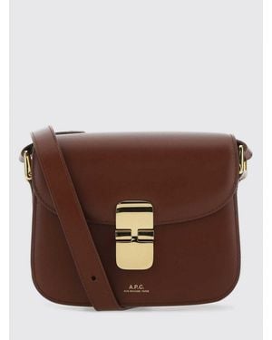 A.P.C. Shoulder Bag - Brown