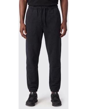New Balance Straight-Leg Jersey Jogging Trousers With Elasticated Waist - Black