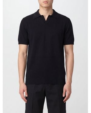 Roberto Collina Cotton Polo Shirt - Black
