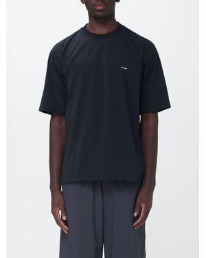 Goldwin Printed Polyester T-Shirt - Blue