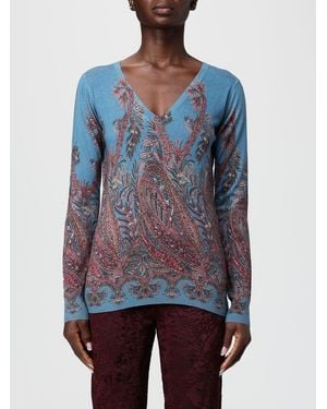Etro Pull Femme - Bleu