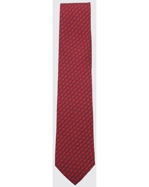 Ferragamo Tie - White