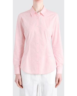 Paloma Wool Slim Fit Organic Cotton Shirt With Classic Collar - Pink