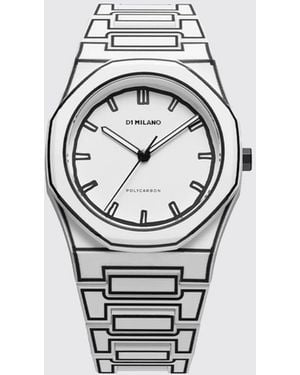 D1 Milano Sketch Polycarbon Polycarbonate Watch - Metallic