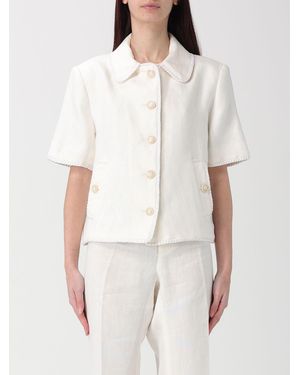 Etro Linen Blazer - White