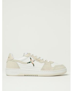 Axel Arigato Area Lo Trainers Embroidered Detail - Natural