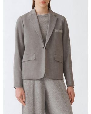 Fabiana Filippi Jacke Damen - Grau