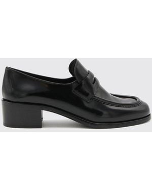 Church's Prudence Brushed Leather Penny Loafers With Raised Apron Toe - White