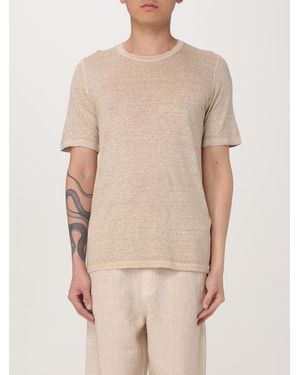 120% Lino T-Shirt Basic - Neutro