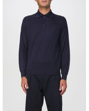 Brunello Cucinelli Polo Homme - Bleu