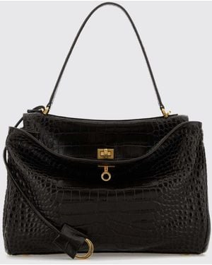 Balenciaga Borsa A Spalla Rodeo - Nero