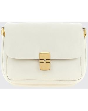 A.P.C. Grace Soft Leather Bag - Natural