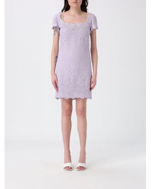 Ermanno Scervino Lace Mini Dress - Purple