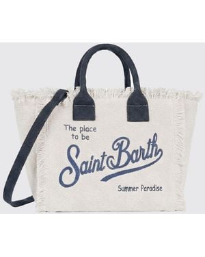 MC2 Saint Barth Colette Cotton Terry Bag With Embroidered Logo - Multicolour