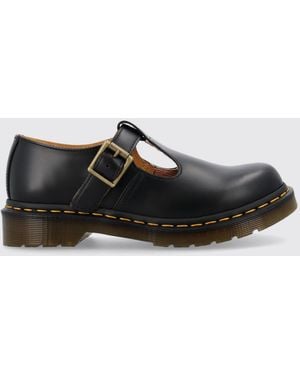 Dr. Martens Mary Jane Tbar Leather Shoe - Black