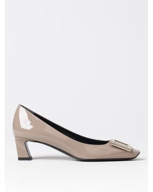 Roger Vivier Belle Vivier Trompette Court Shoes - White