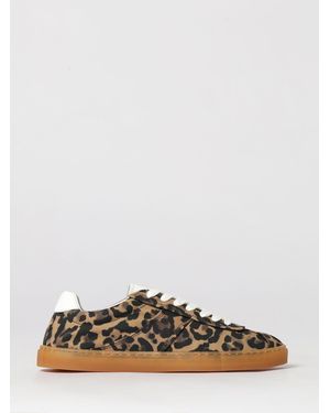 COPENHAGEN Paia Leather And Fabric Trainers - Multicolour