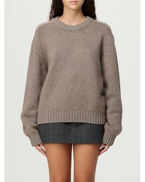 KHAITE Maglia A Girocollo - Grigio