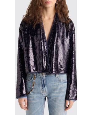 Momoní MomonÌ Polyester Jacket With Sequins - Black