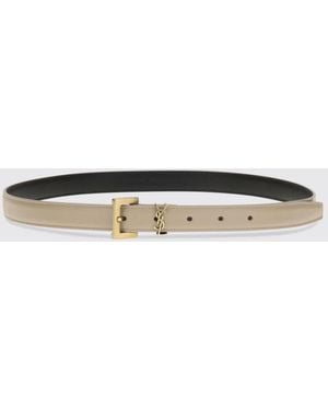 Saint Laurent Ceinture Femme - Blanc