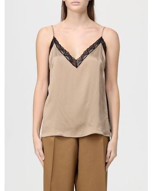 Alberta Ferretti Top - Natural
