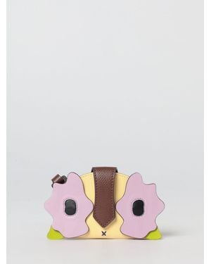 Fendi Best Friends Forever Leather Credit Card Holder - Pink