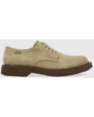 Camper Norman Suede Derbies - Brown