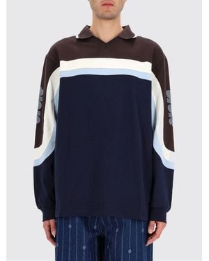 Drole de Monsieur Polo Shirt - Blue