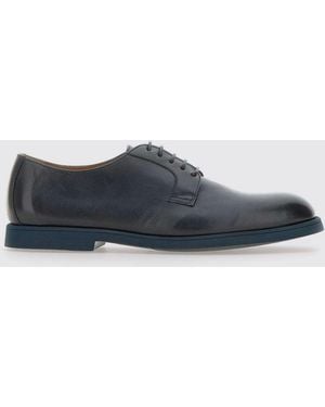 Doucal's Brogue Shoes - Blue