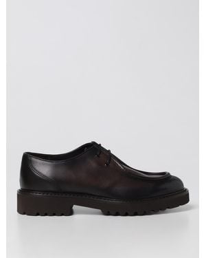 Doucal's Brogue Shoes - Black