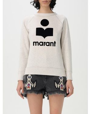 Isabel Marant Logo Crewneck Sweatshirt - White