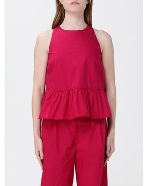 Liu Jo Top De Algodón - Rojo