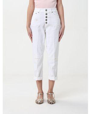 Dondup Jeans Cropped - Bianco