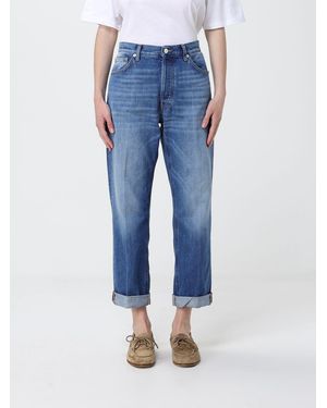 Dondup Cropped Denim Jeans - Blue